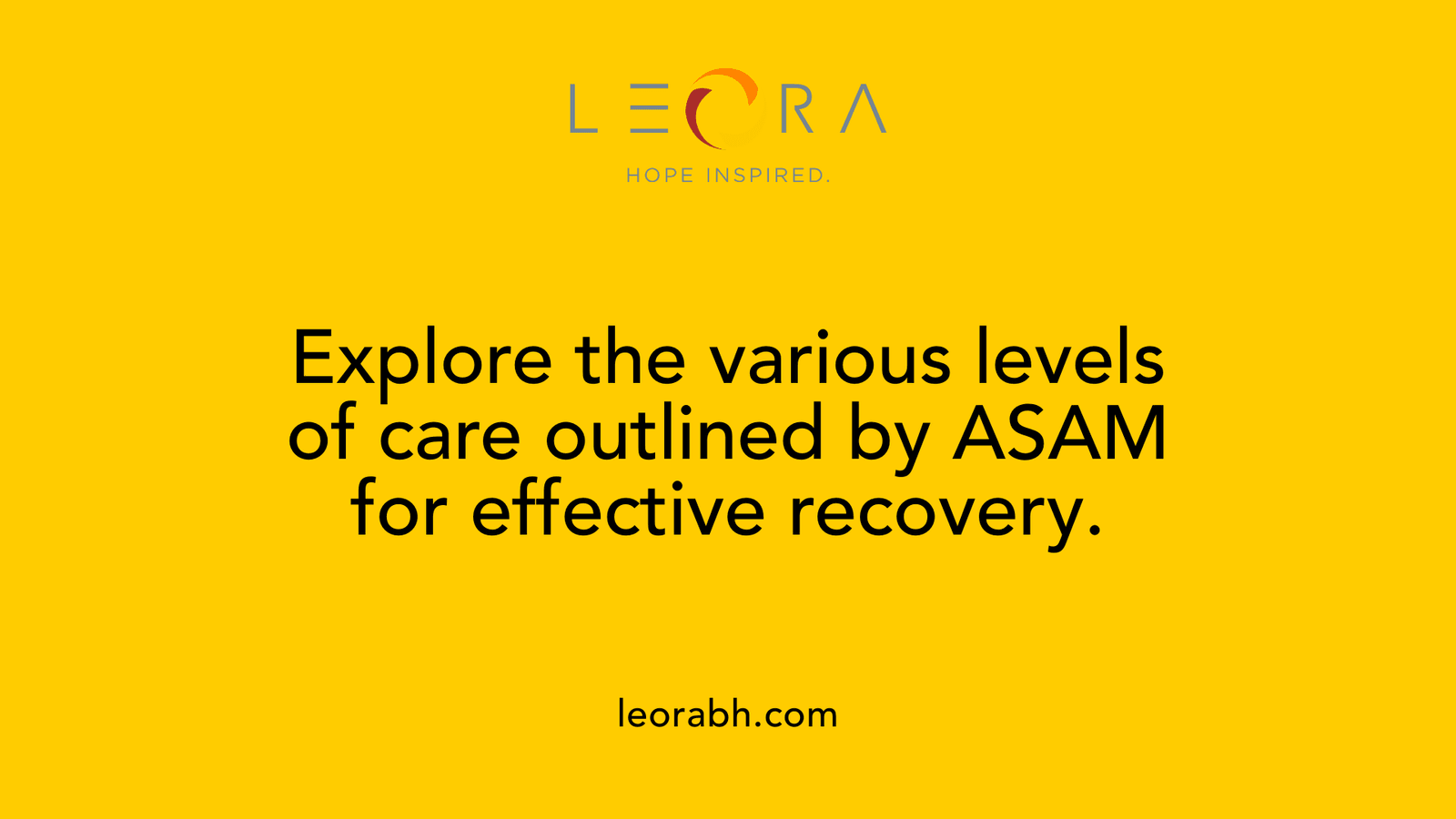Explore the various levels of care outlined by ASAM for effective recovery.
