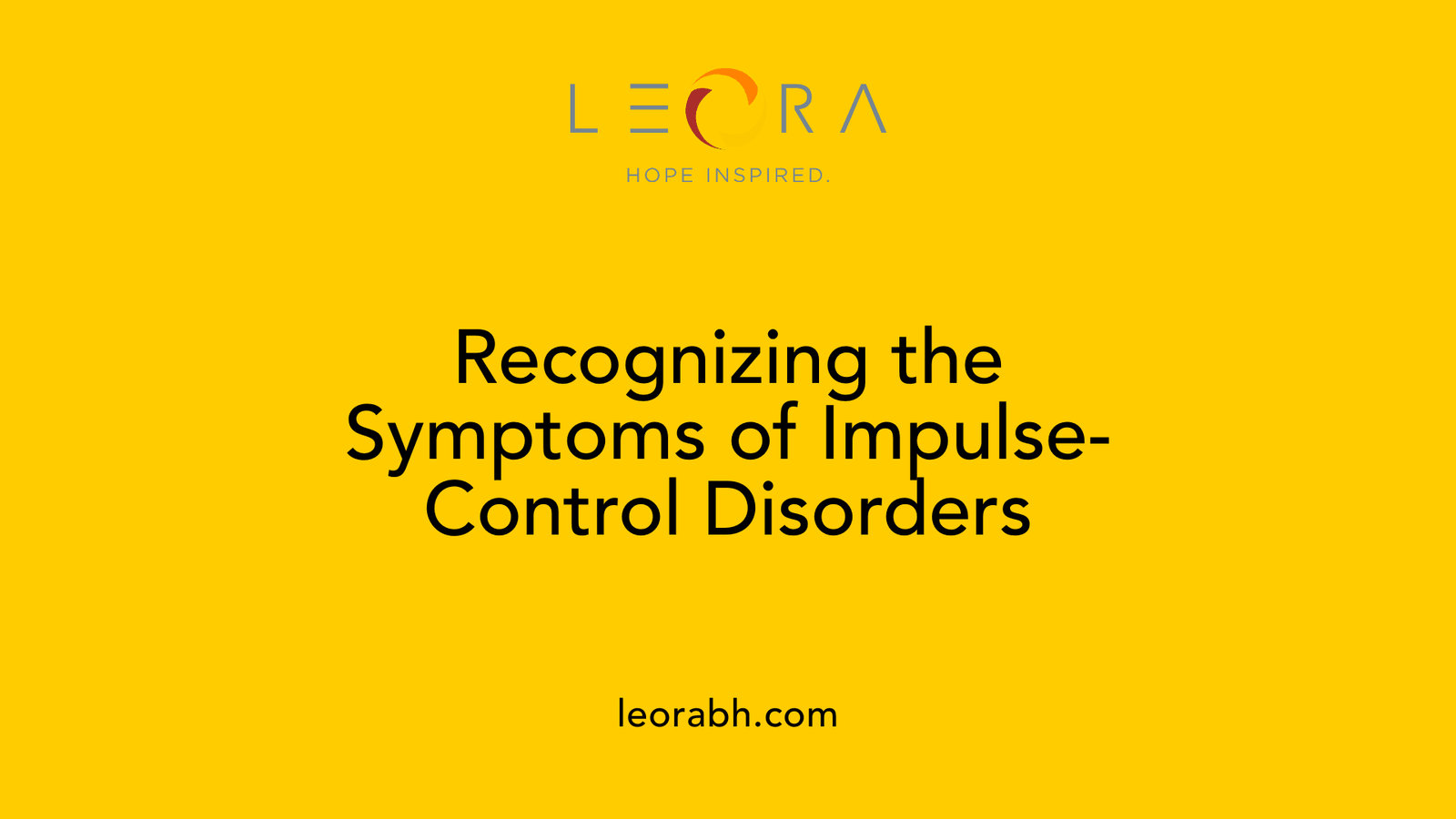 Recognizing the Symptoms of Impulse-Control Disorders