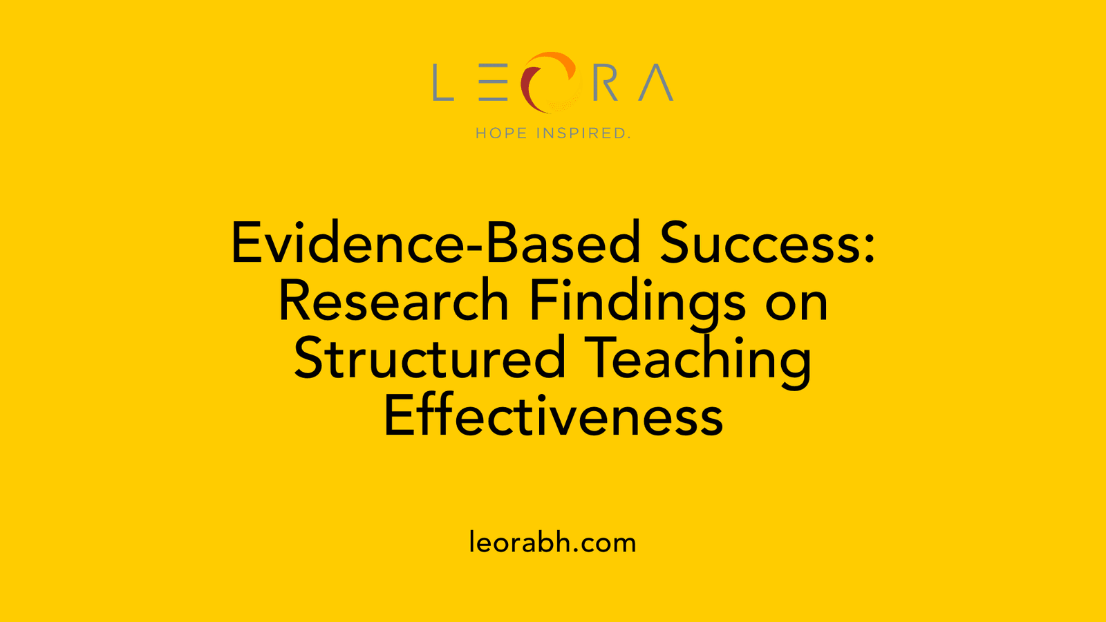 Evidence-Based Success: Research Findings on Structured Teaching Effectiveness