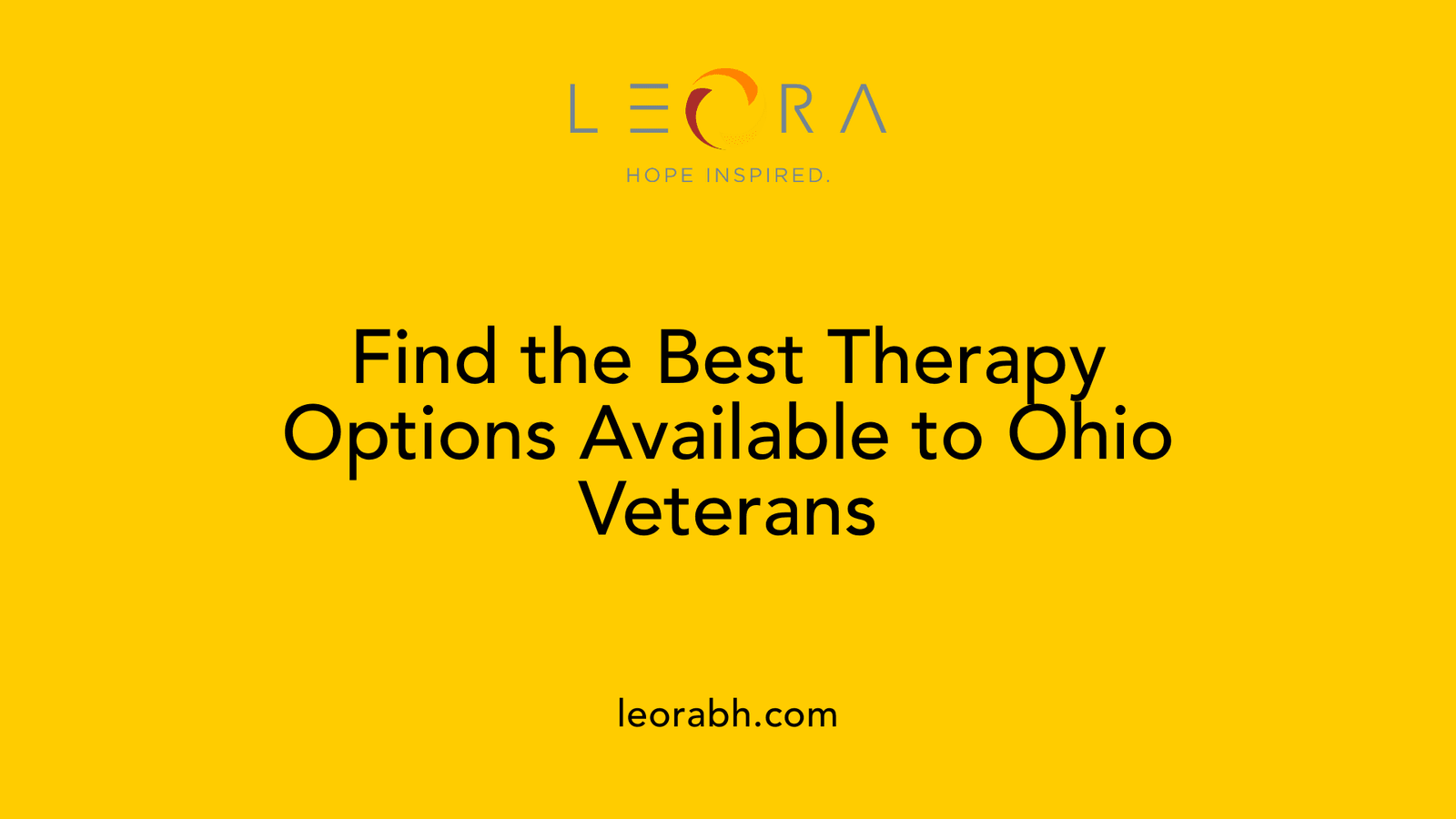 Find the Best Therapy Options Available to Ohio Veterans