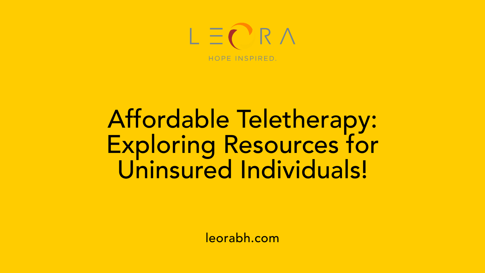Affordable Teletherapy: Exploring Resources for Uninsured Individuals!