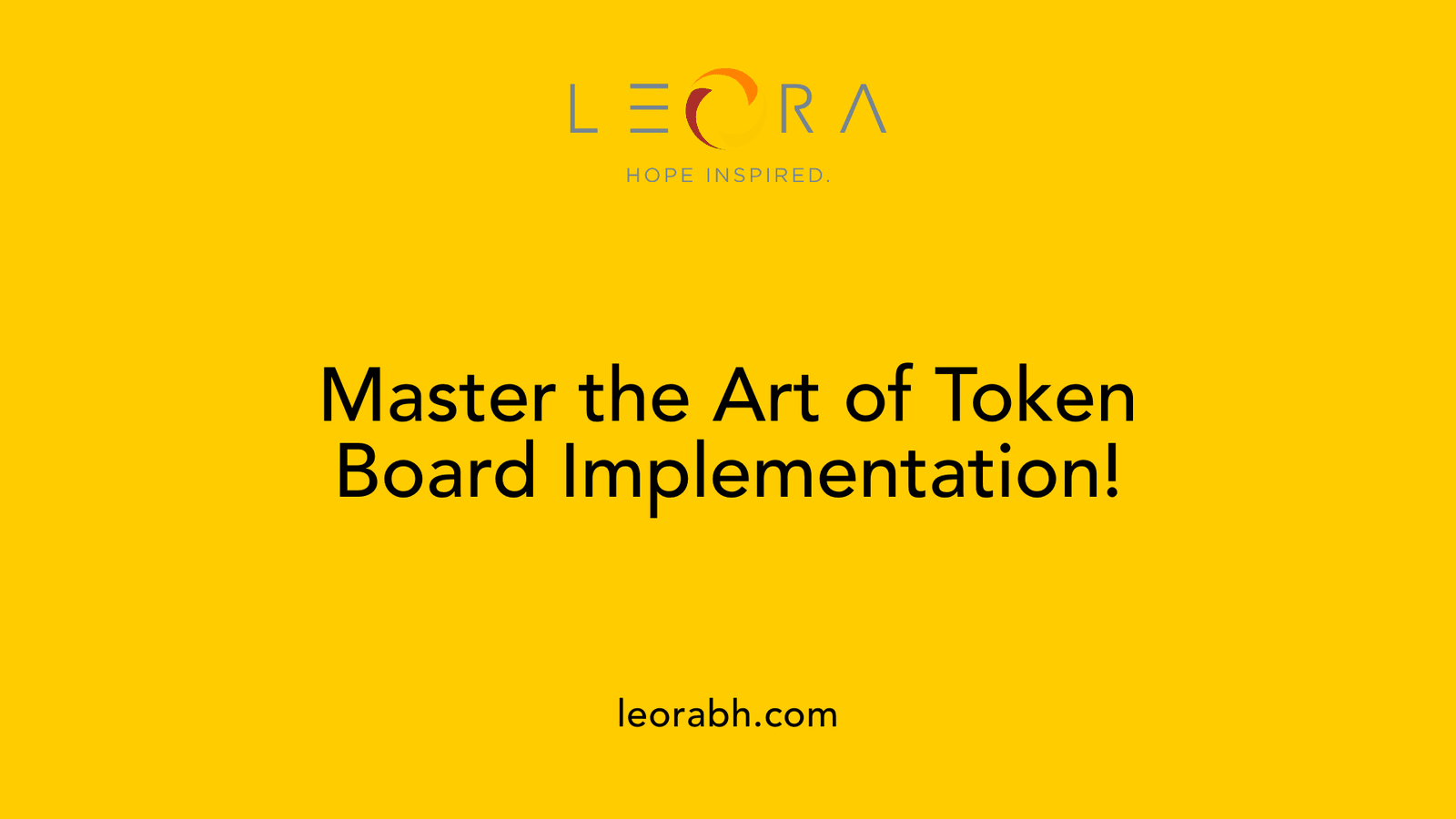 Master the Art of Token Board Implementation!