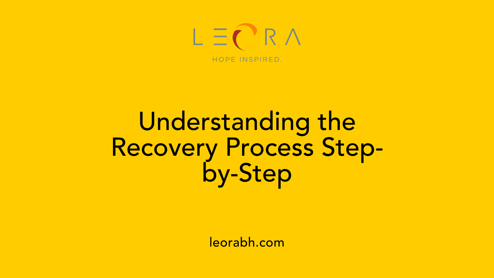 Understanding the Recovery Process Step-by-Step