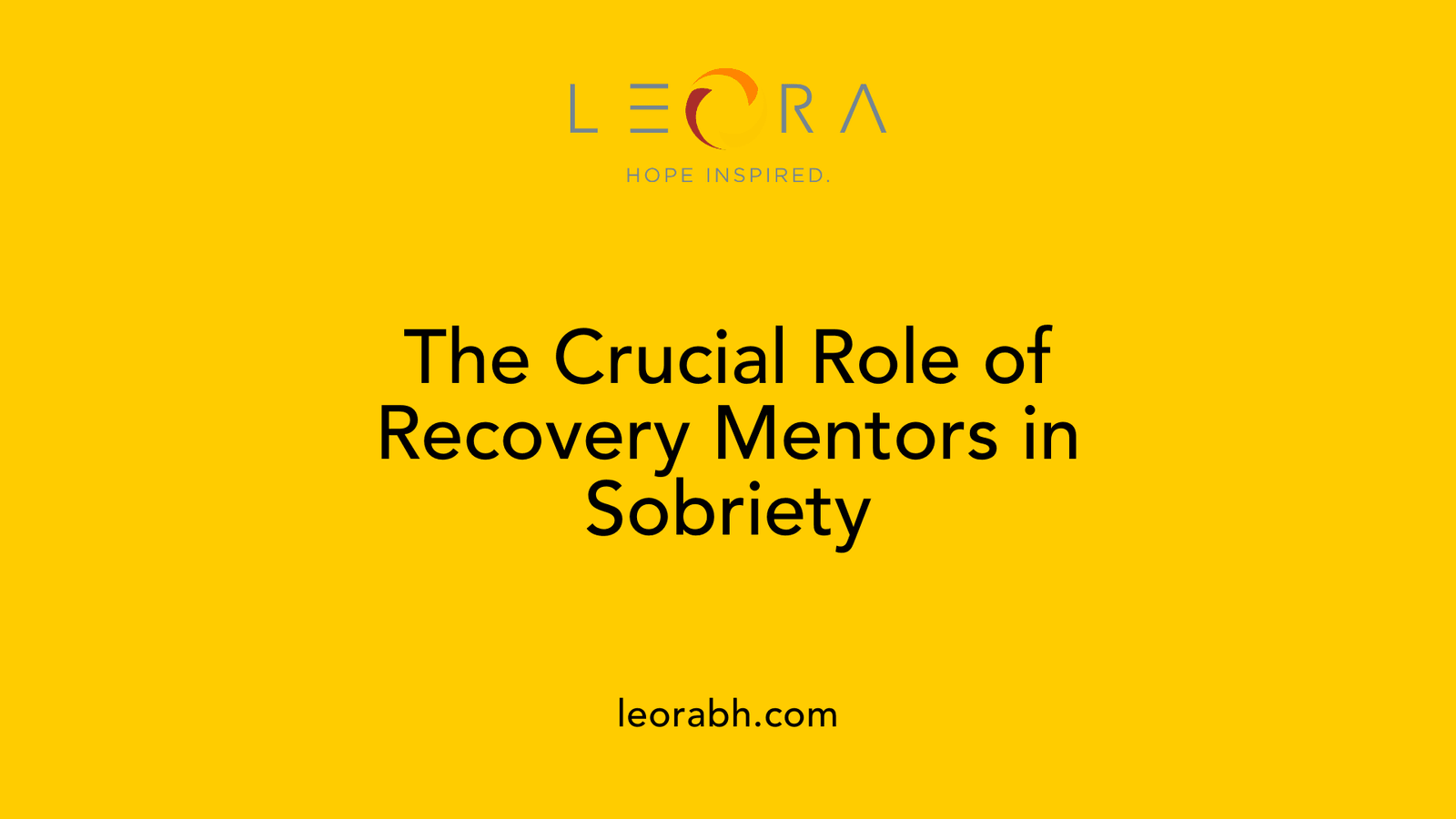 The Crucial Role of Recovery Mentors in Sobriety