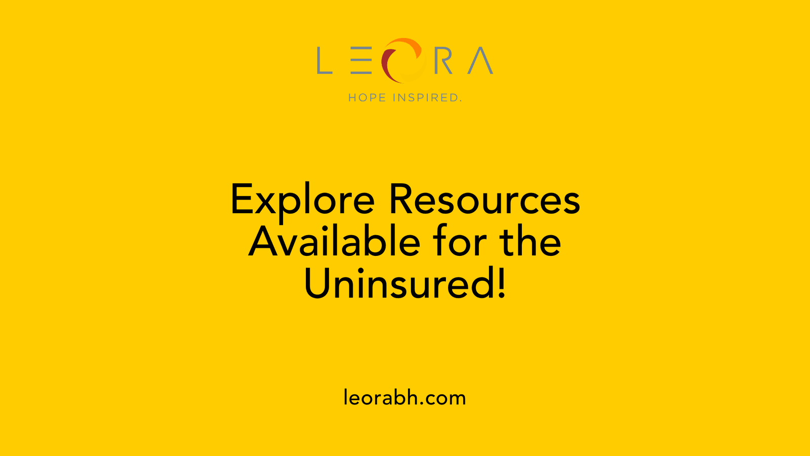 Explore Resources Available for the Uninsured!