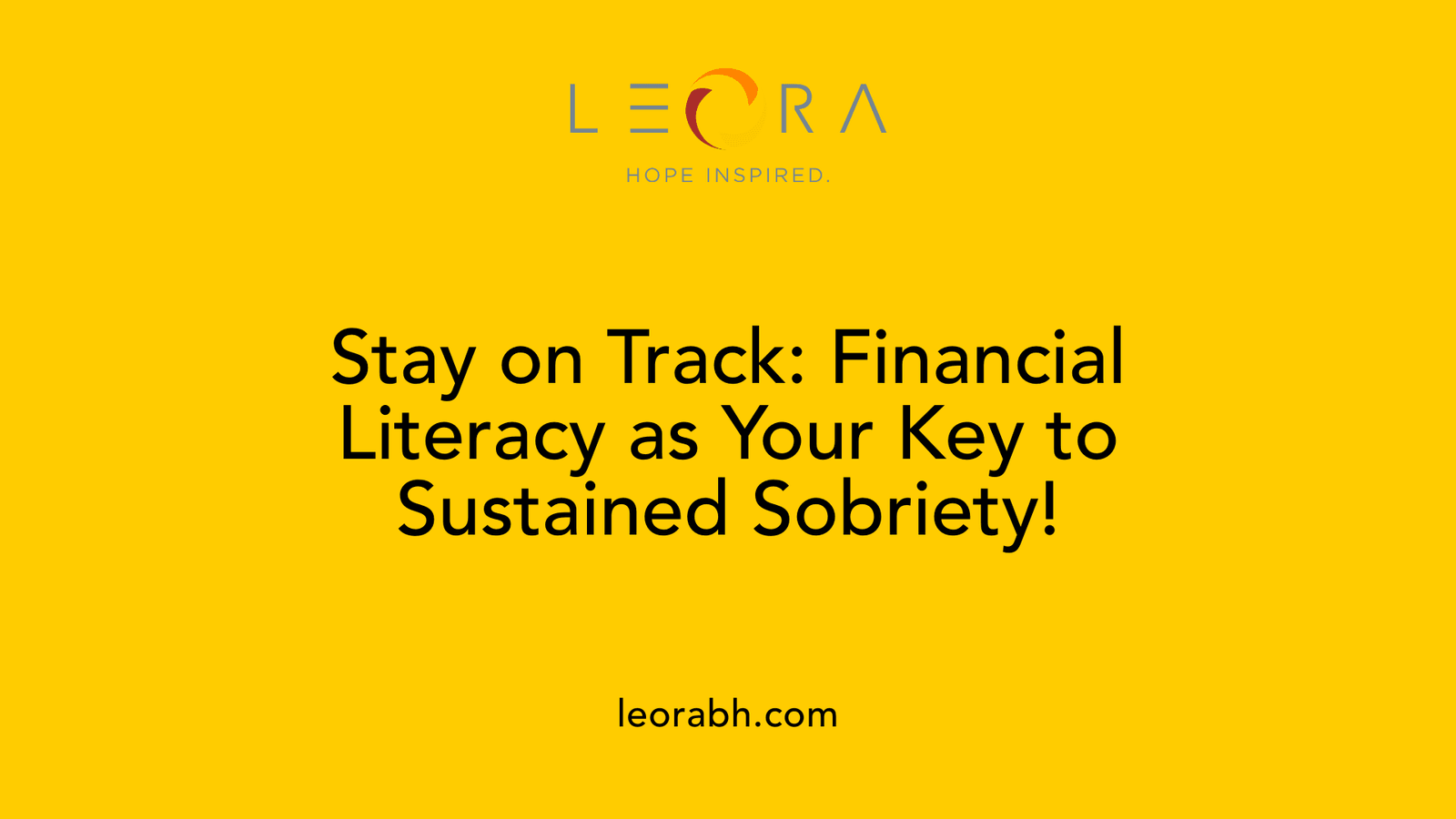 Stay on Track: Financial Literacy as Your Key to Sustained Sobriety!