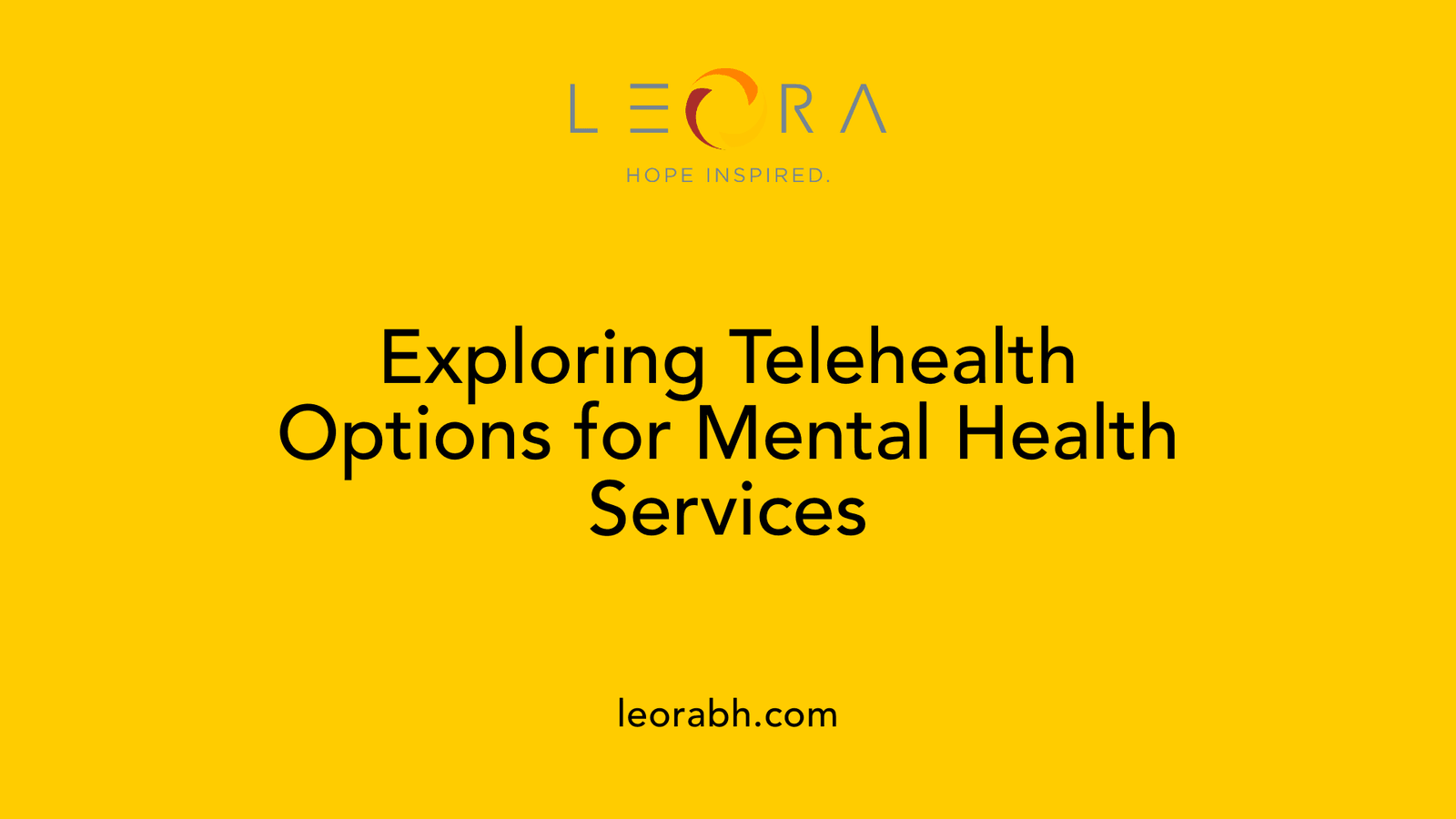 Exploring Telehealth Options for Mental Health Services