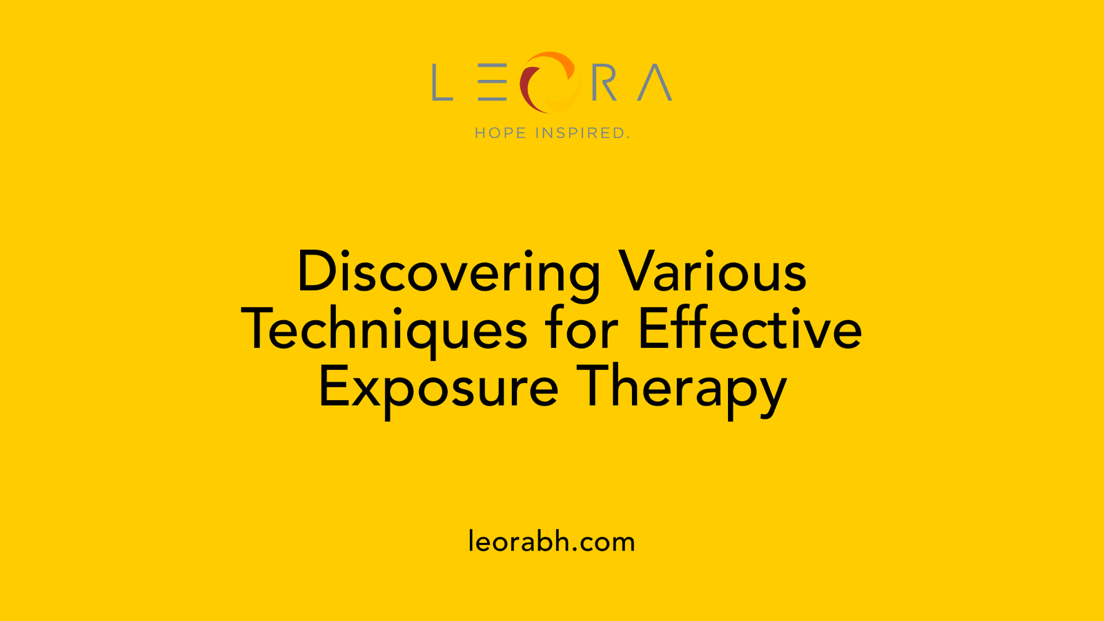Discovering Various Techniques for Effective Exposure Therapy