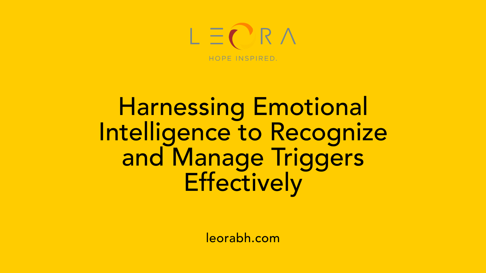 Harnessing Emotional Intelligence to Recognize and Manage Triggers Effectively