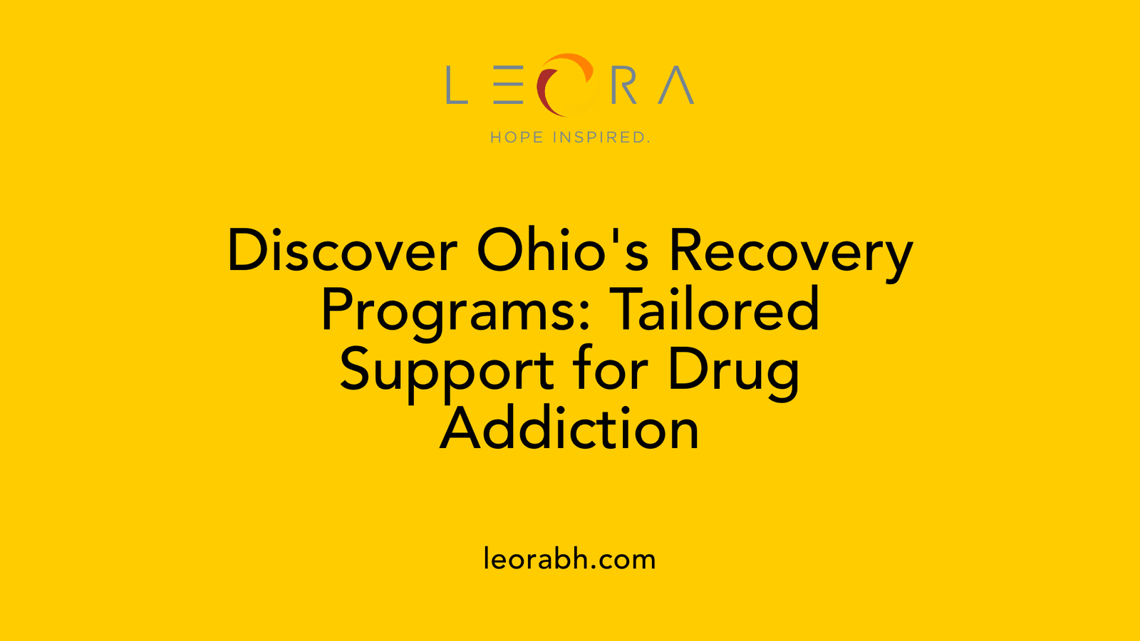 Discover Ohio's Recovery Programs: Tailored Support for Drug Addiction