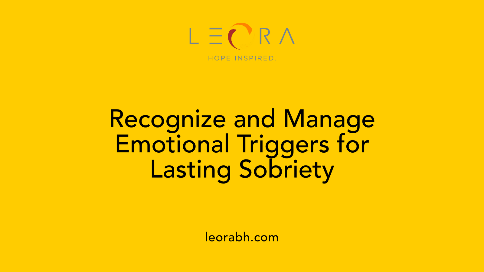 Recognize and Manage Emotional Triggers for Lasting Sobriety