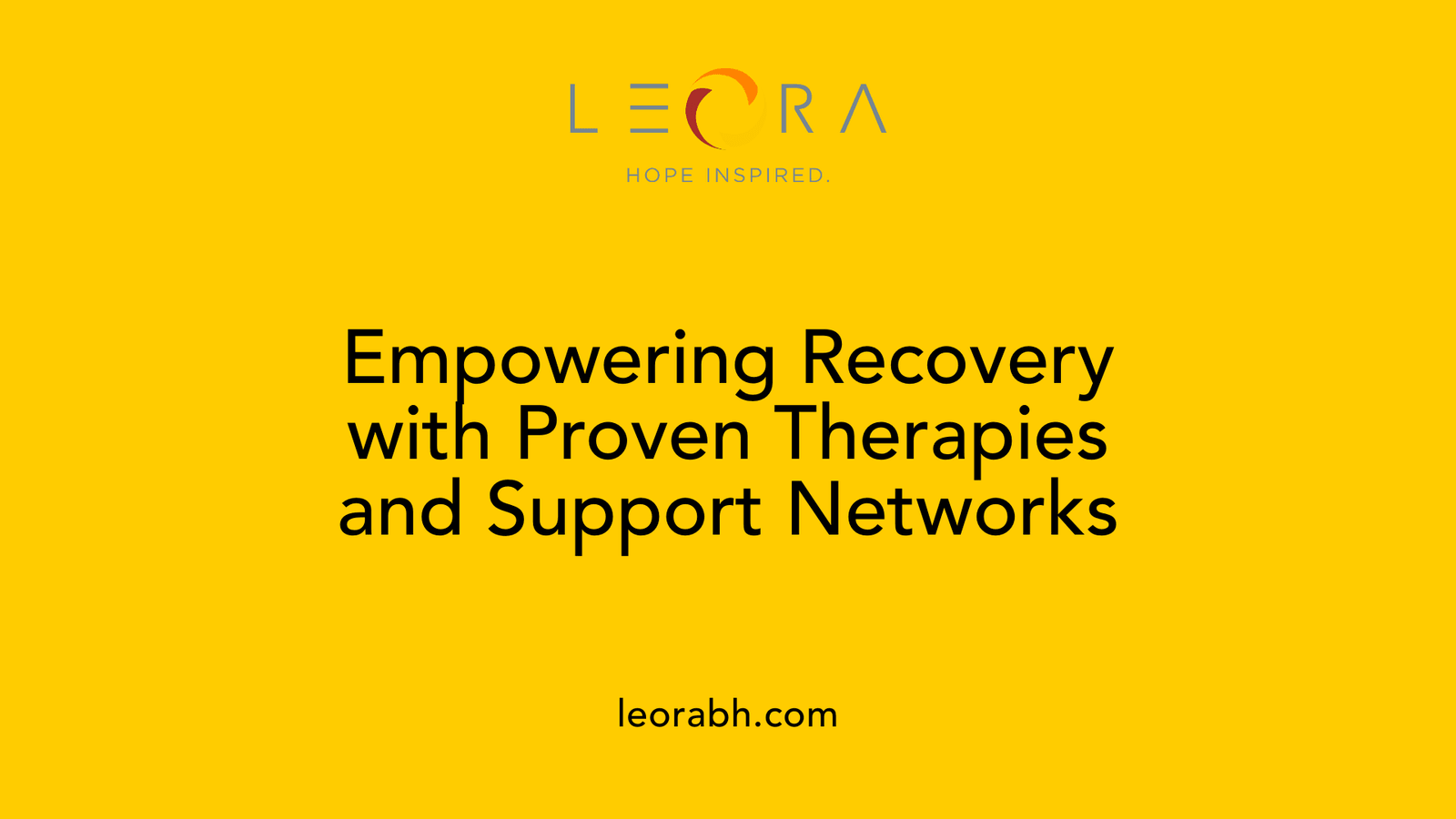 Empowering Recovery with Proven Therapies and Support Networks