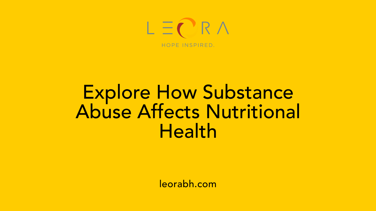 Explore How Substance Abuse Affects Nutritional Health
