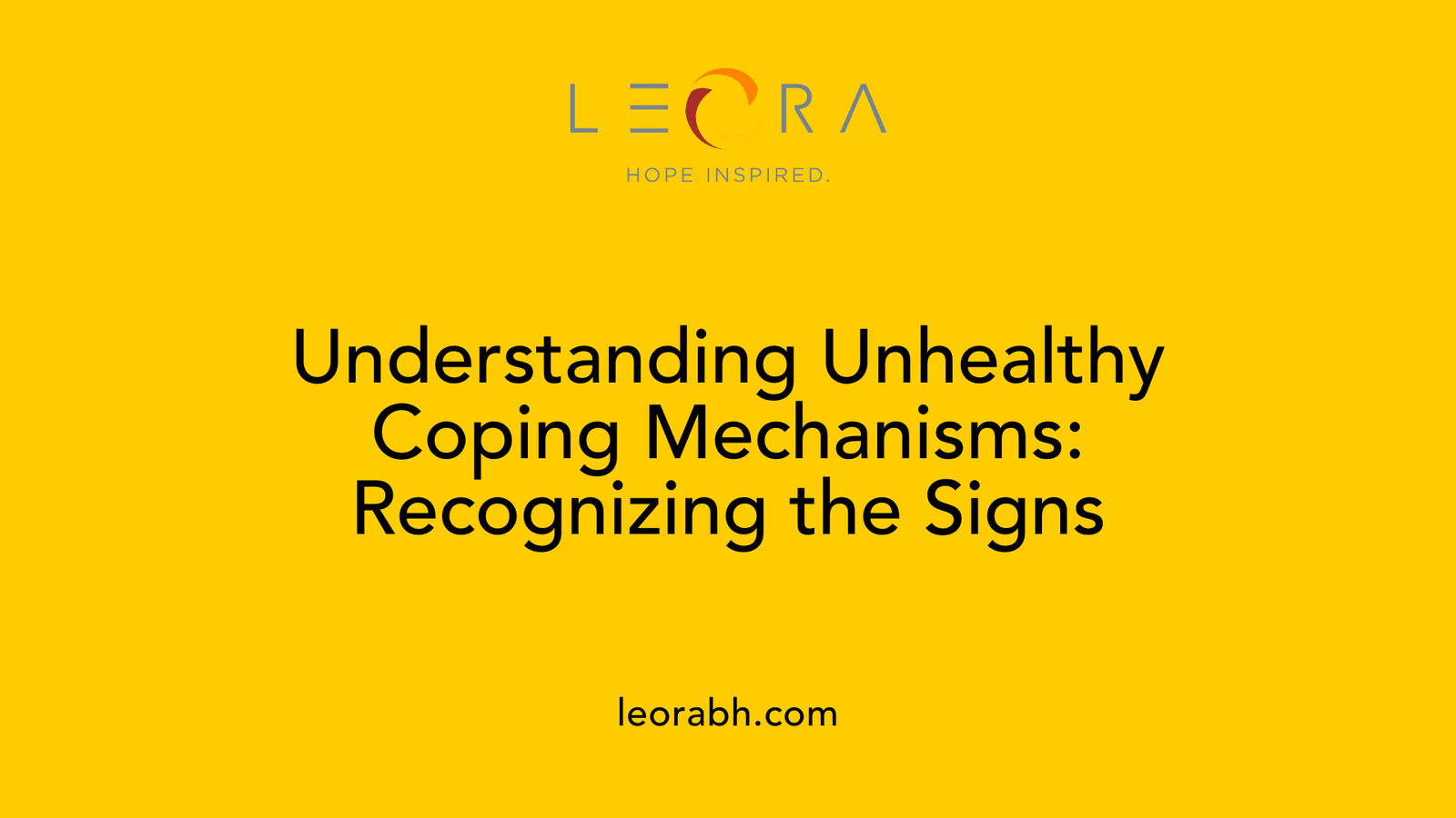 Understanding Unhealthy Coping Mechanisms: Recognizing the Signs