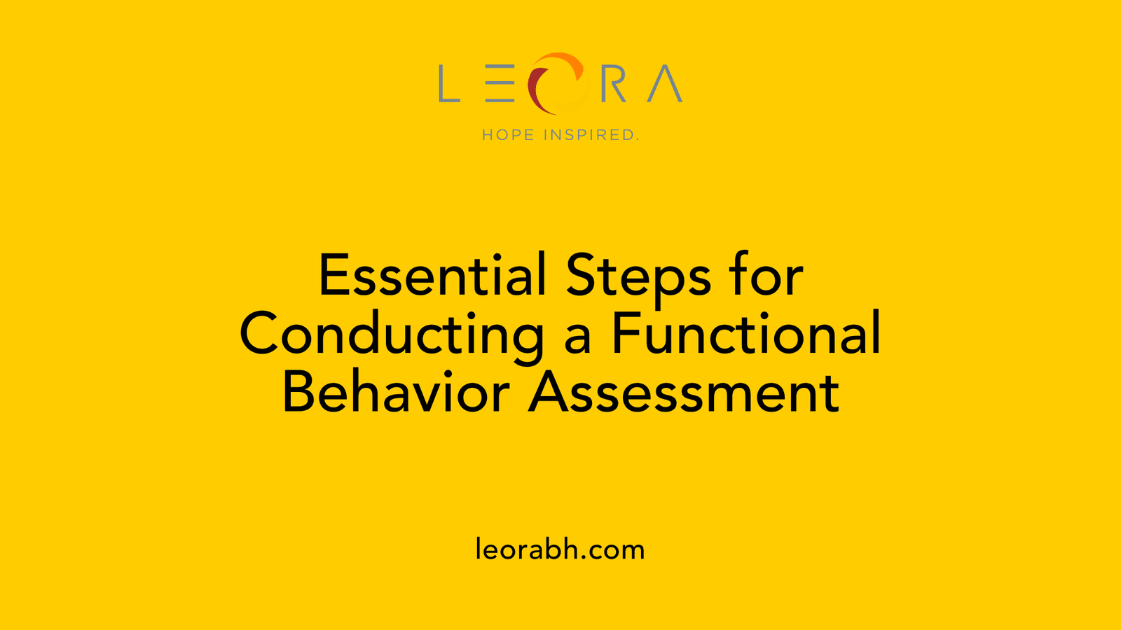 Essential Steps for Conducting a Functional Behavior Assessment