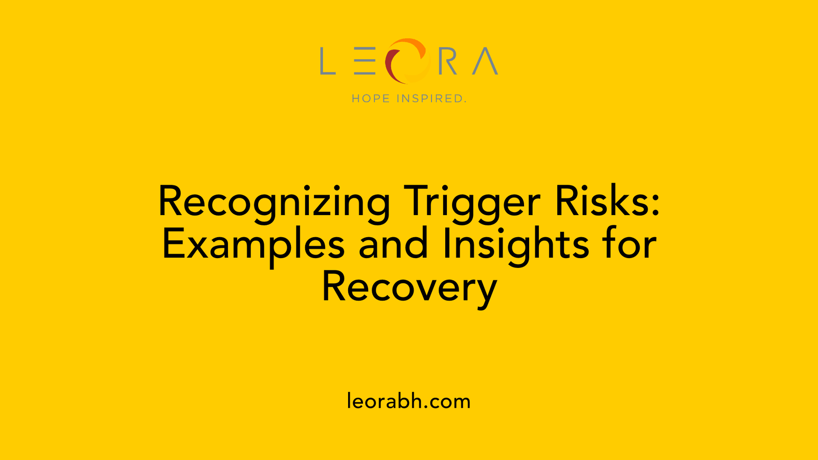 Recognizing Trigger Risks: Examples and Insights for Recovery
