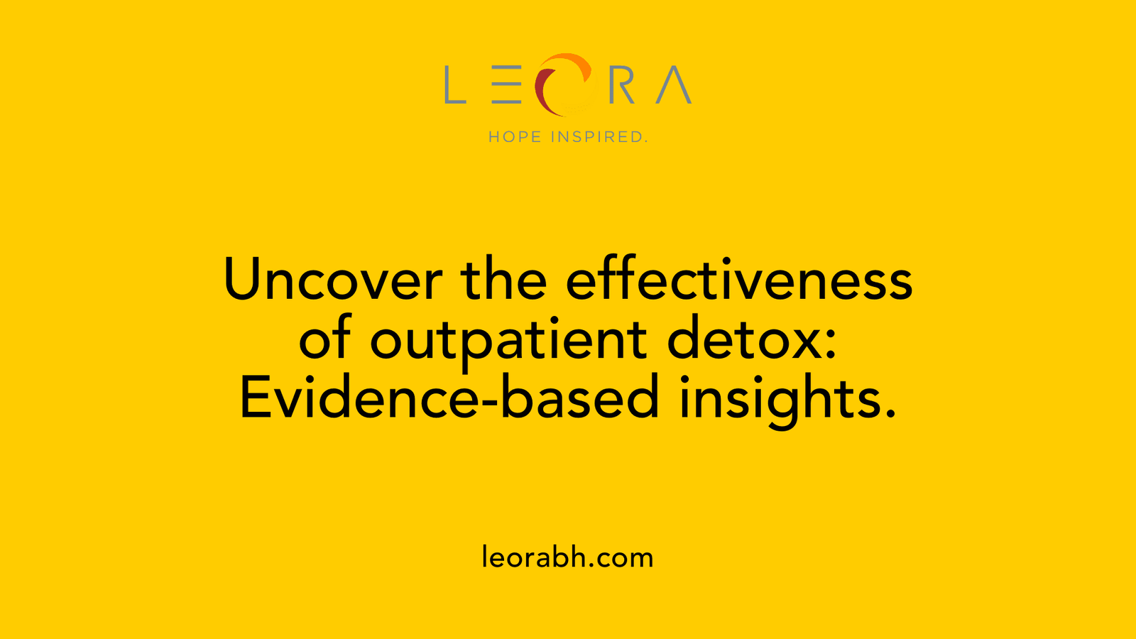 Uncover the effectiveness of outpatient detox: Evidence-based insights.