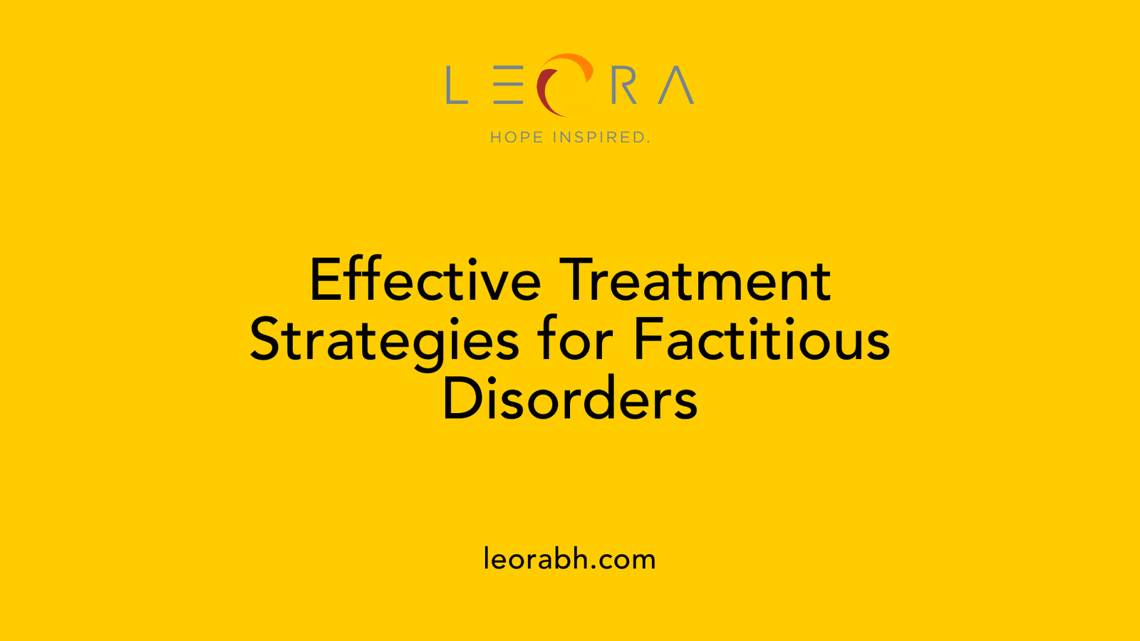 Effective Treatment Strategies for Factitious Disorders