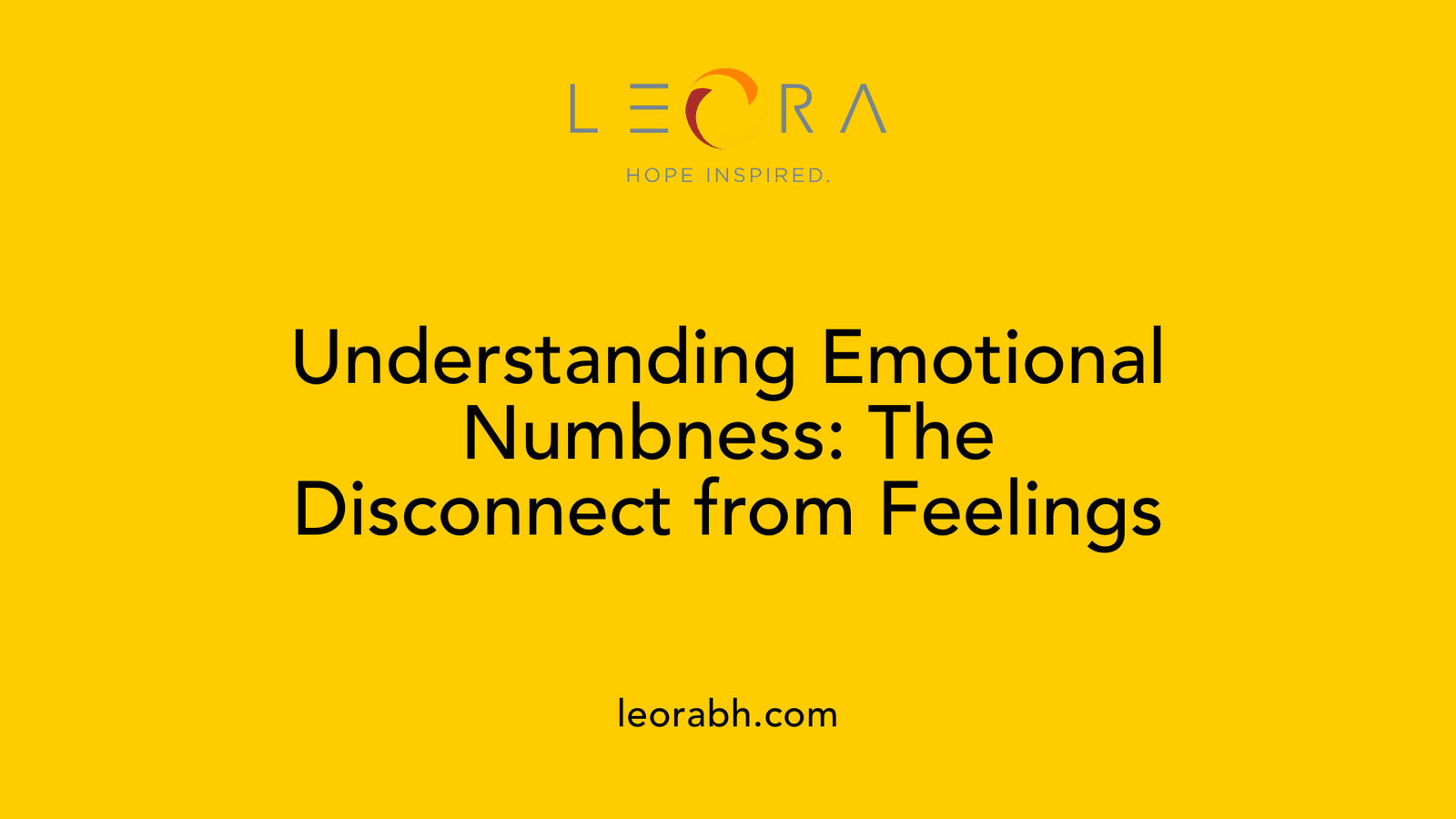 Understanding Emotional Numbness: The Disconnect from Feelings