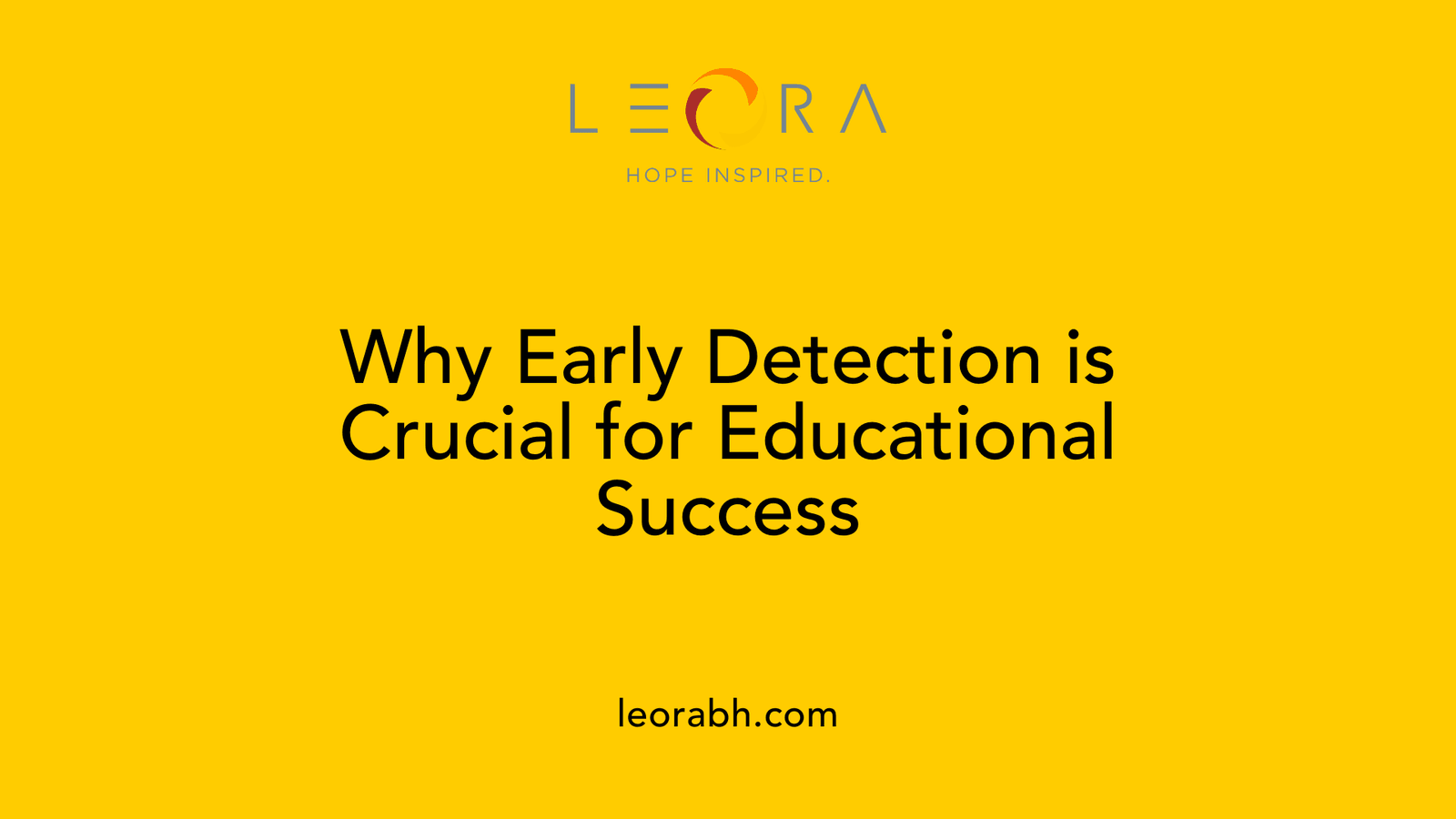 Why Early Detection is Crucial for Educational Success