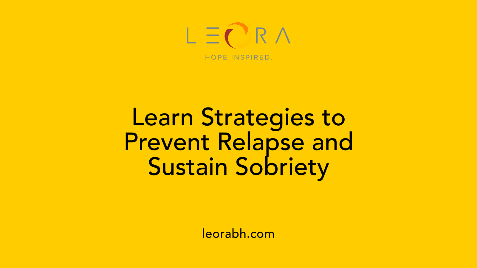 Learn Strategies to Prevent Relapse and Sustain Sobriety