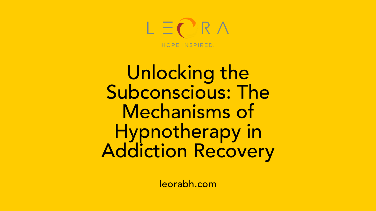 Unlocking the Subconscious: The Mechanisms of Hypnotherapy in Addiction Recovery