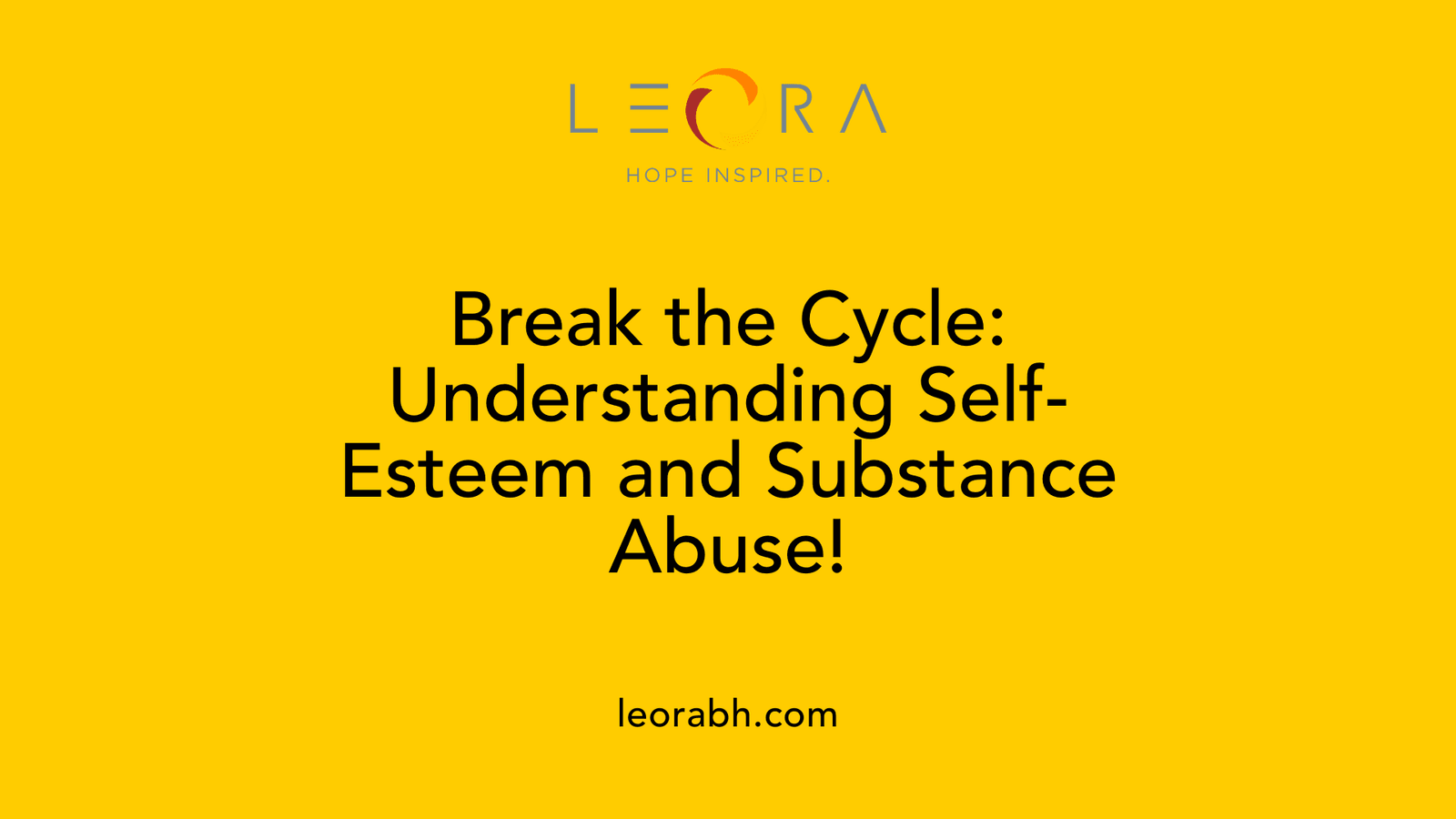 Break the Cycle: Understanding Self-Esteem and Substance Abuse!
