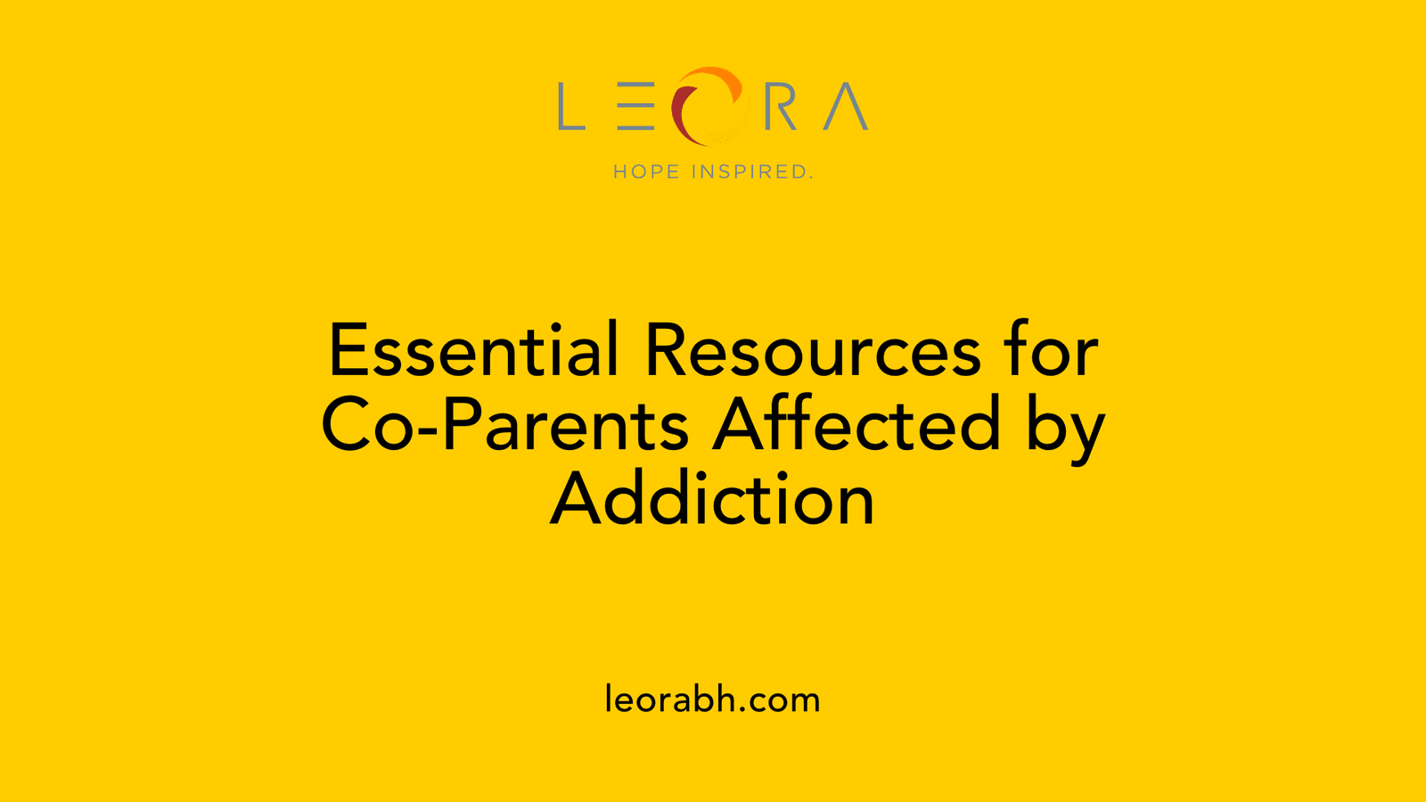 Essential Resources for Co-Parents Affected by Addiction
