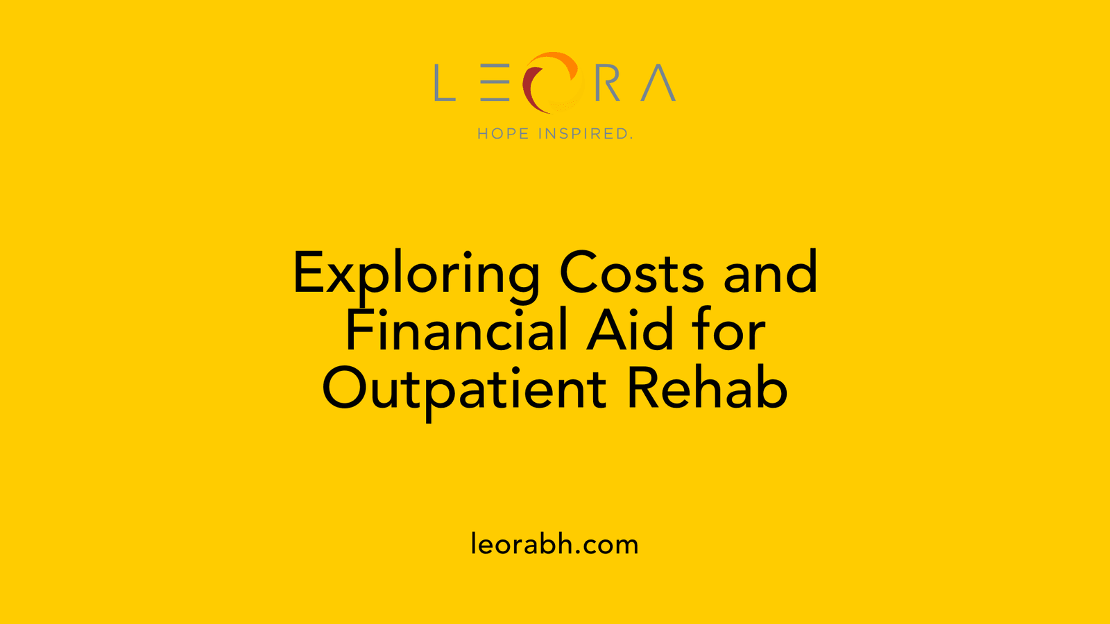 Exploring Costs and Financial Aid for Outpatient Rehab