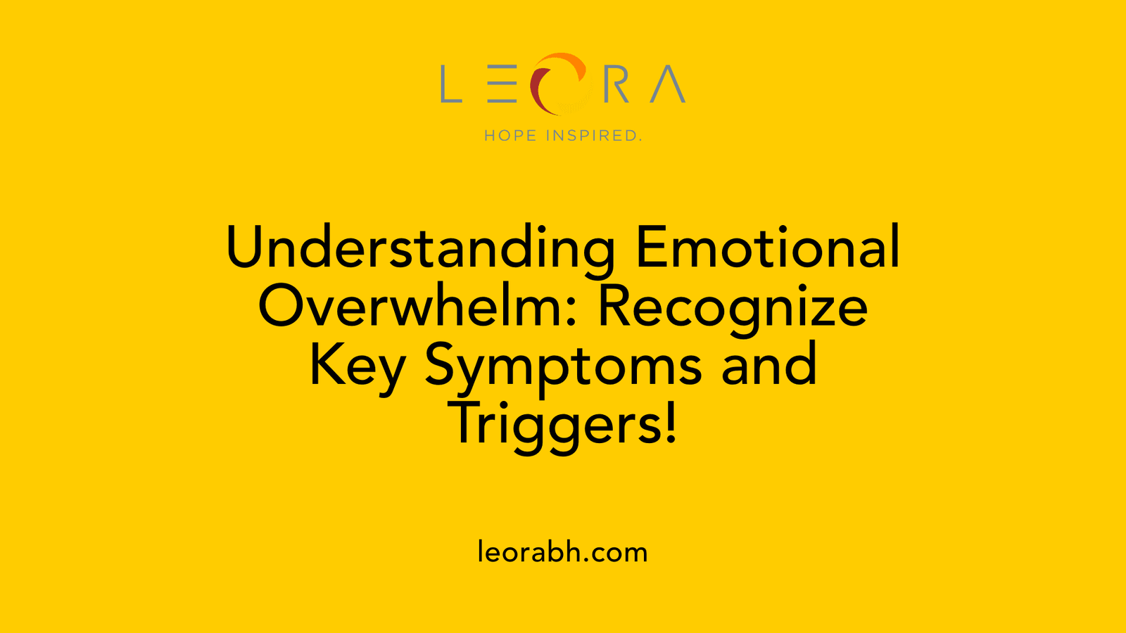 Understanding Emotional Overwhelm: Recognize Key Symptoms and Triggers!