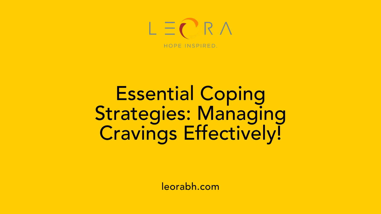 Essential Coping Strategies: Managing Cravings Effectively!