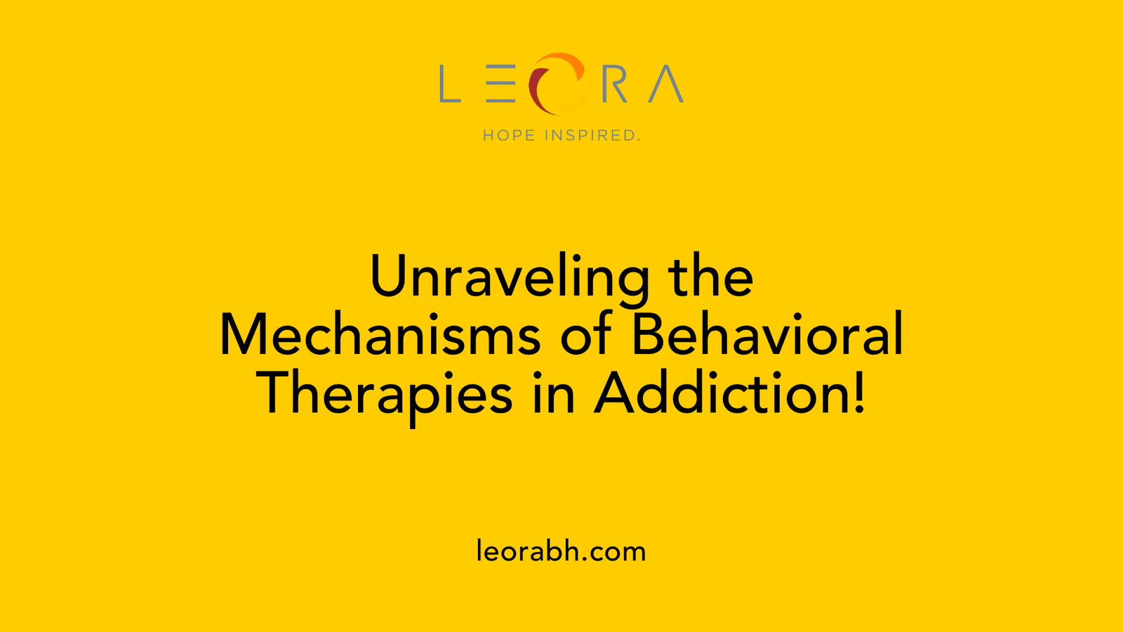 Unraveling the Mechanisms of Behavioral Therapies in Addiction!