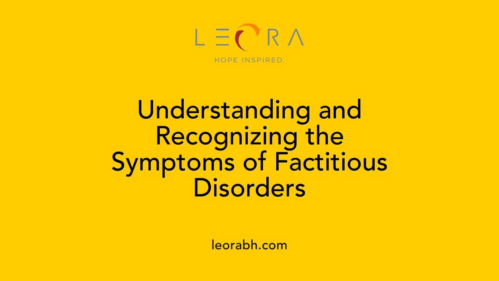 Understanding and Recognizing the Symptoms of Factitious Disorders