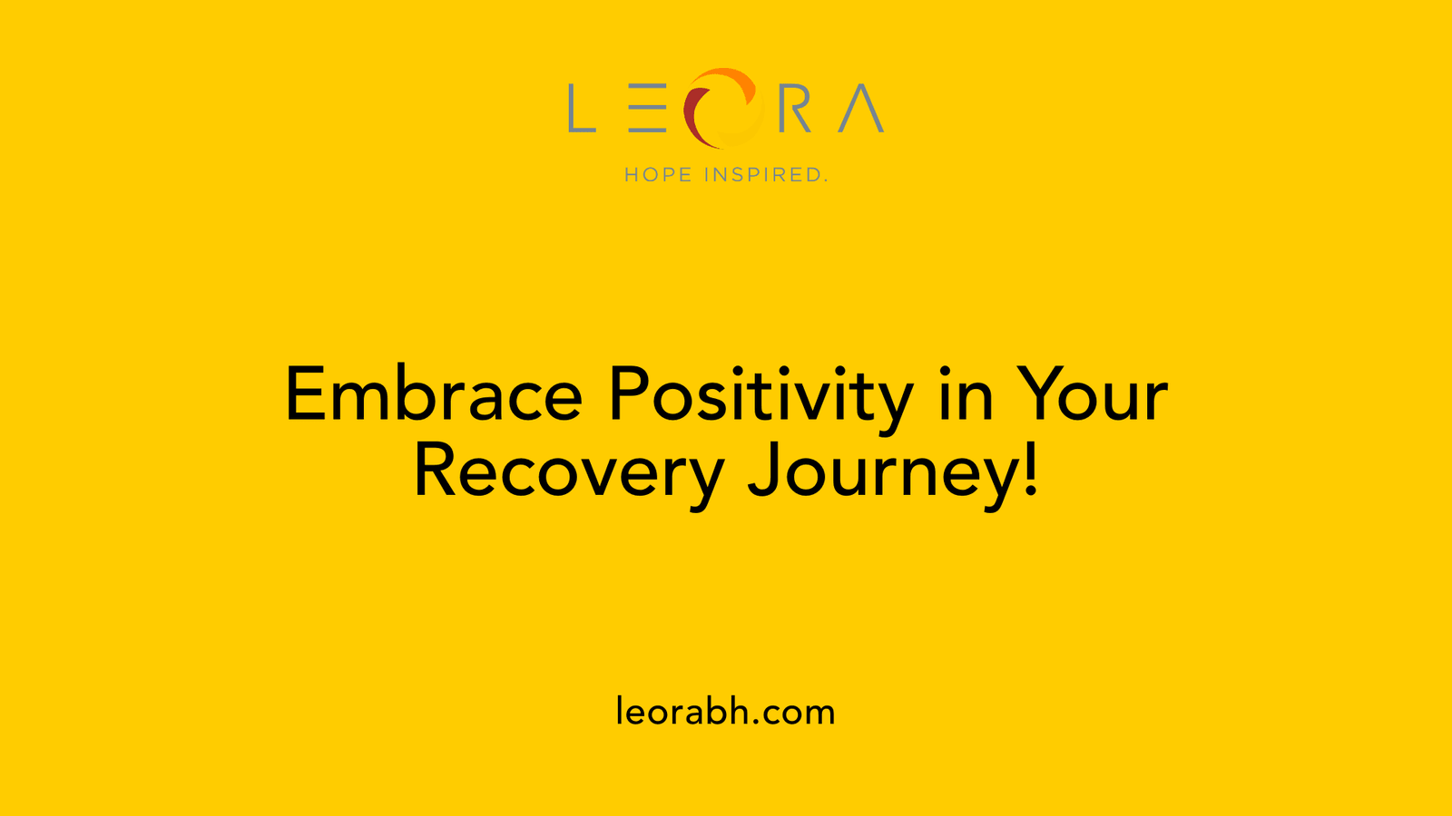 Embrace Positivity in Your Recovery Journey!