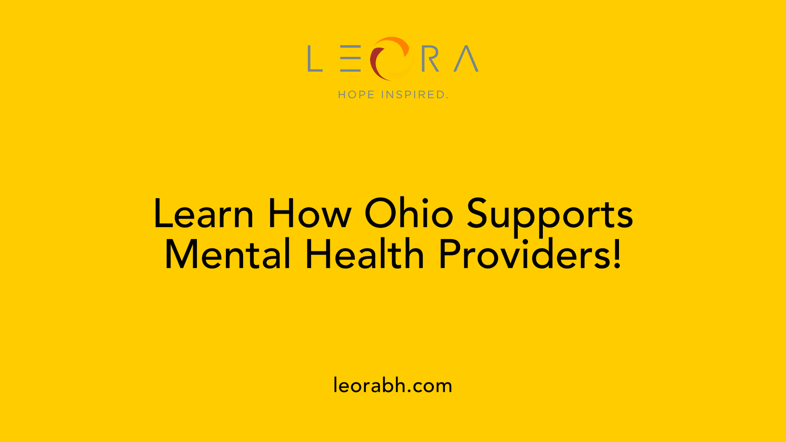 Learn How Ohio Supports Mental Health Providers!