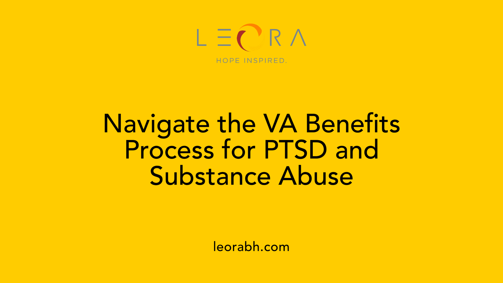 Navigate the VA Benefits Process for PTSD and Substance Abuse