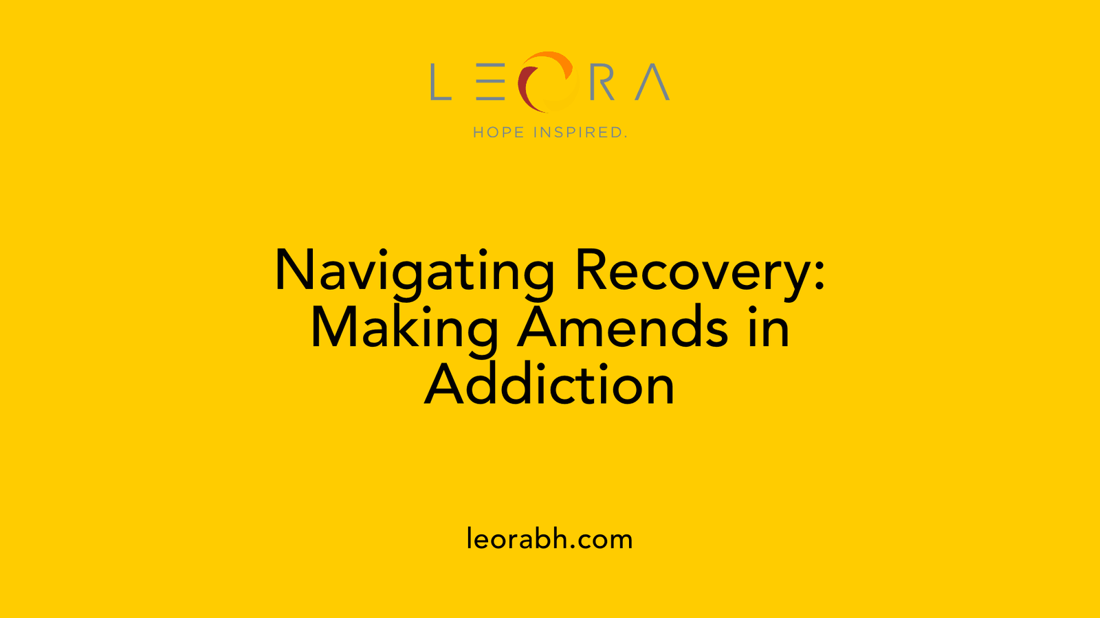 Navigating Recovery: Making Amends in Addiction