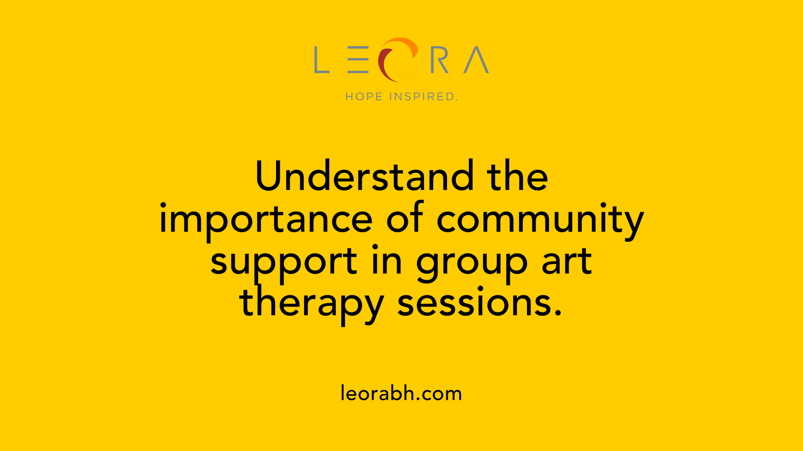 Understand the importance of community support in group art therapy sessions.