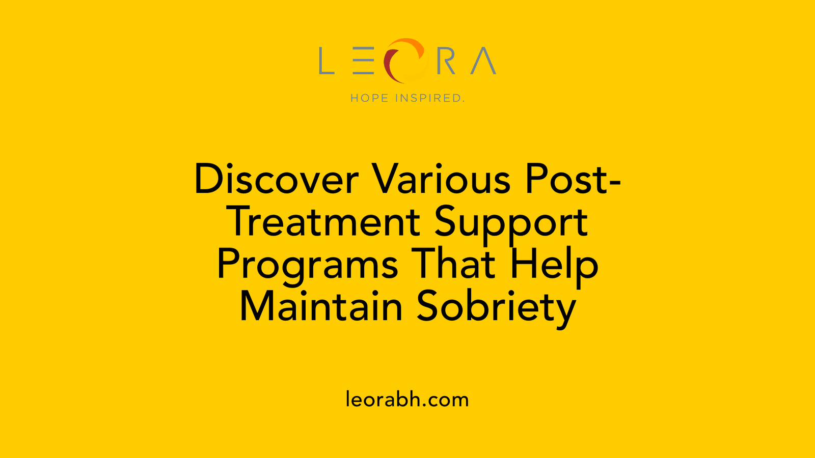 Discover Various Post-Treatment Support Programs That Help Maintain Sobriety