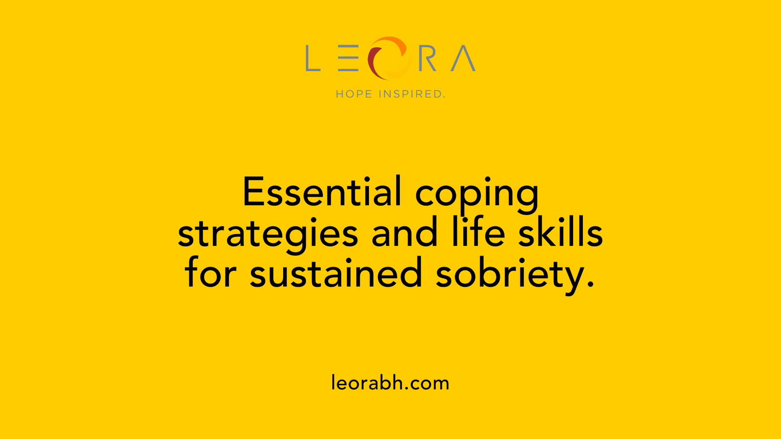 Essential coping strategies and life skills for sustained sobriety.