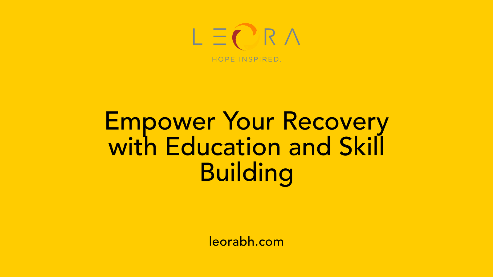 Empower Your Recovery with Education and Skill Building