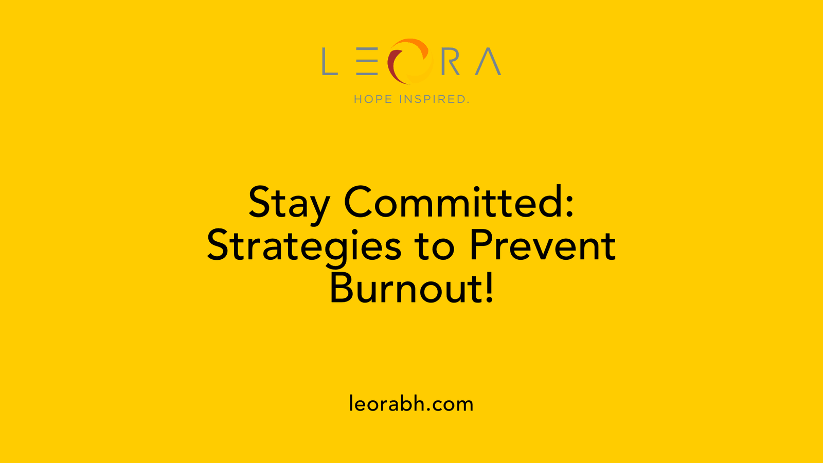 Stay Committed: Strategies to Prevent Burnout!