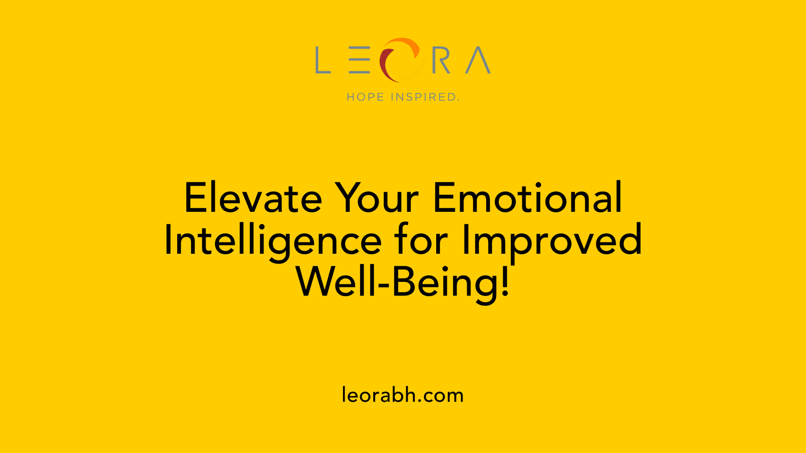 Elevate Your Emotional Intelligence for Improved Well-Being!
