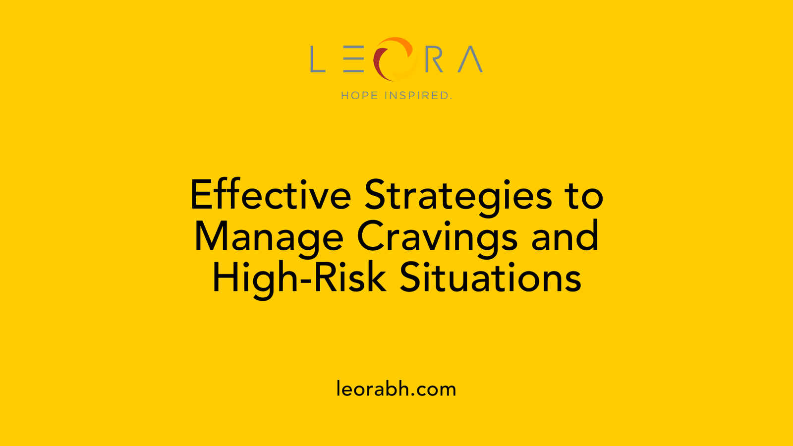 Effective Strategies to Manage Cravings and High-Risk Situations