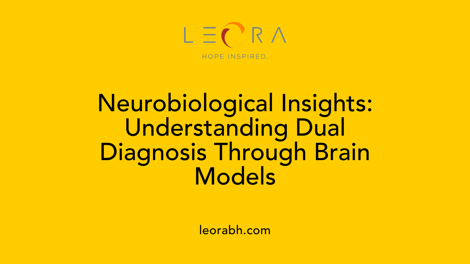 Neurobiological Insights: Understanding Dual Diagnosis Through Brain Models