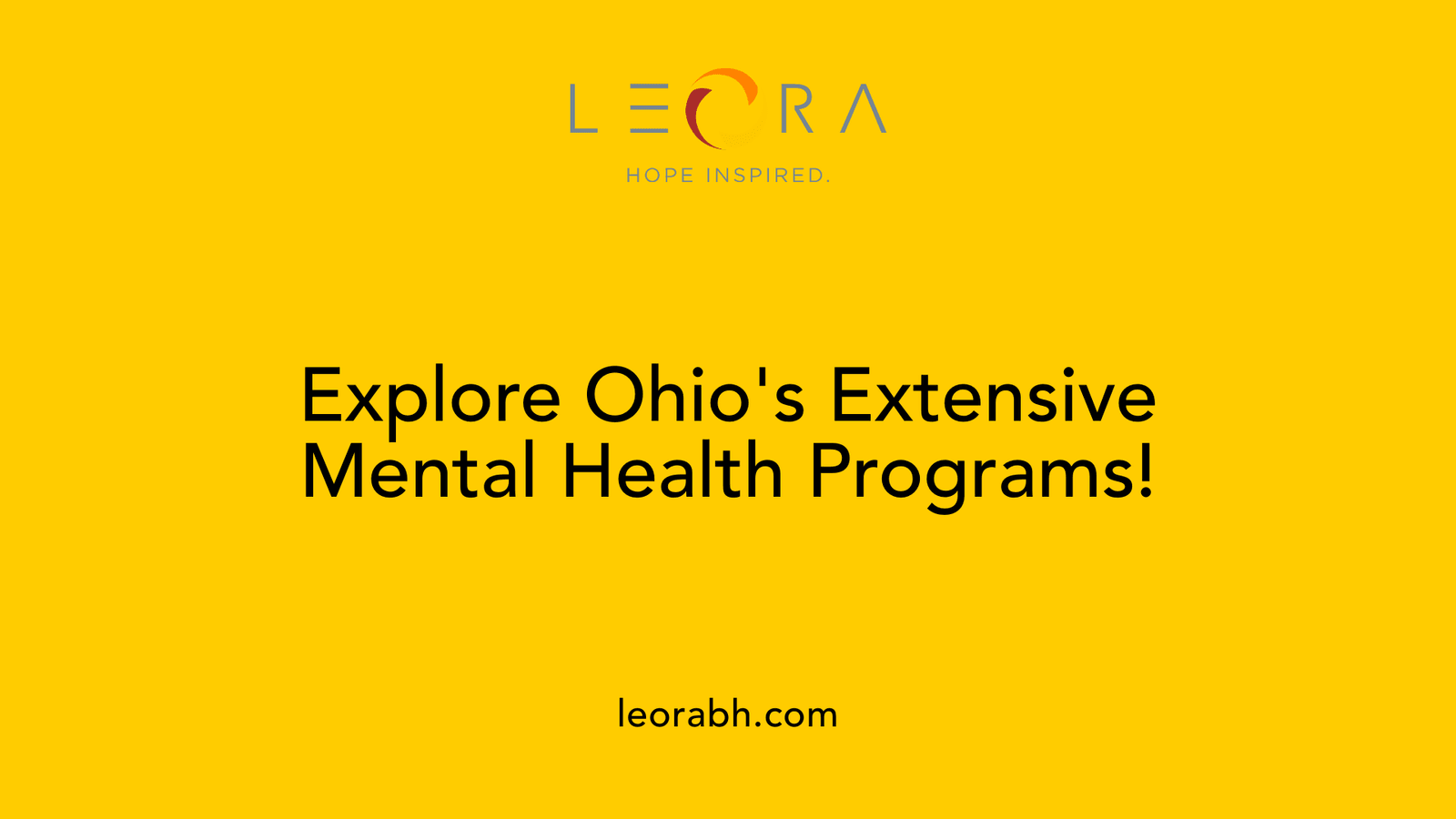 Explore Ohio's Extensive Mental Health Programs!