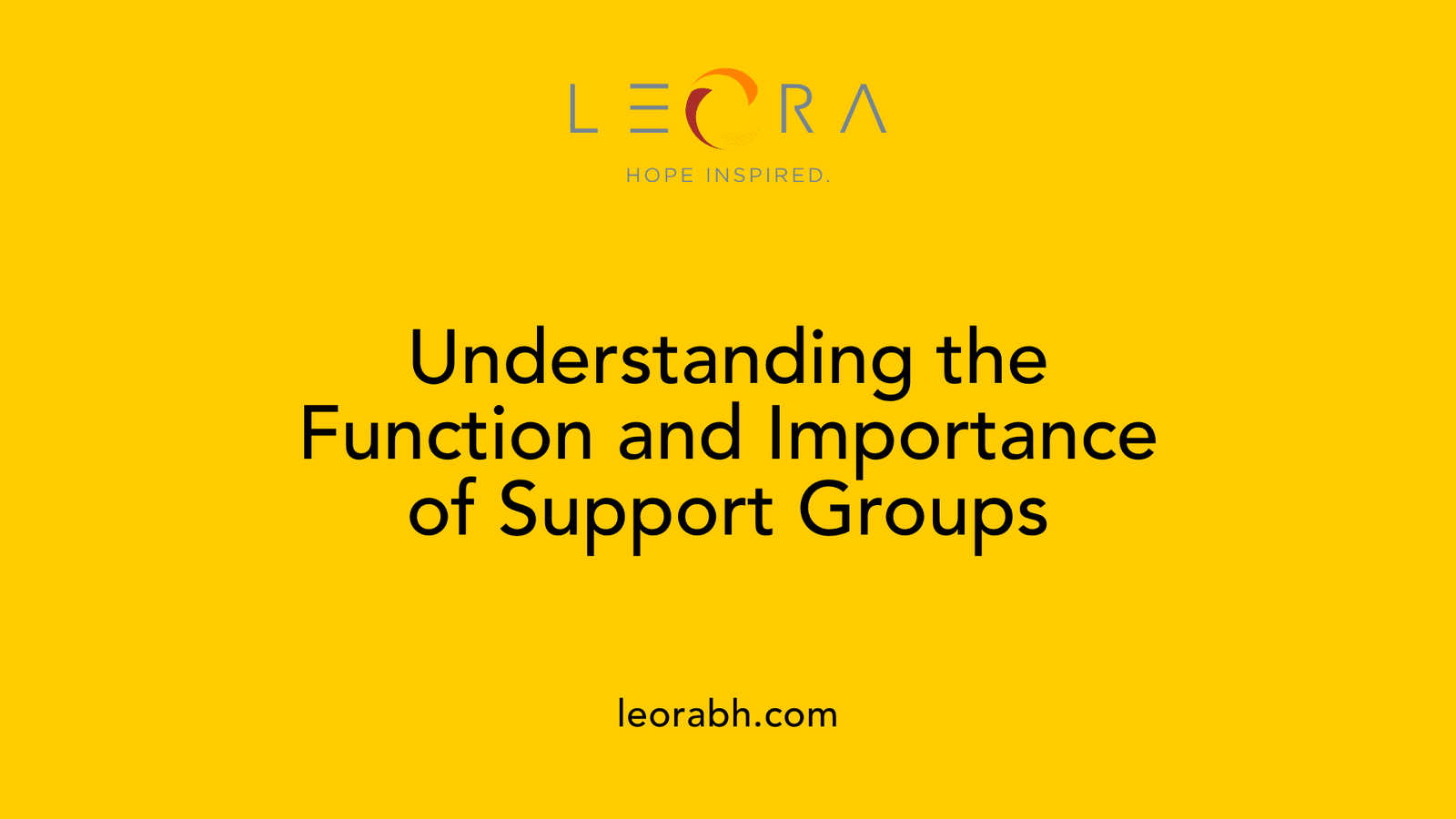 Understanding the Function and Importance of Support Groups