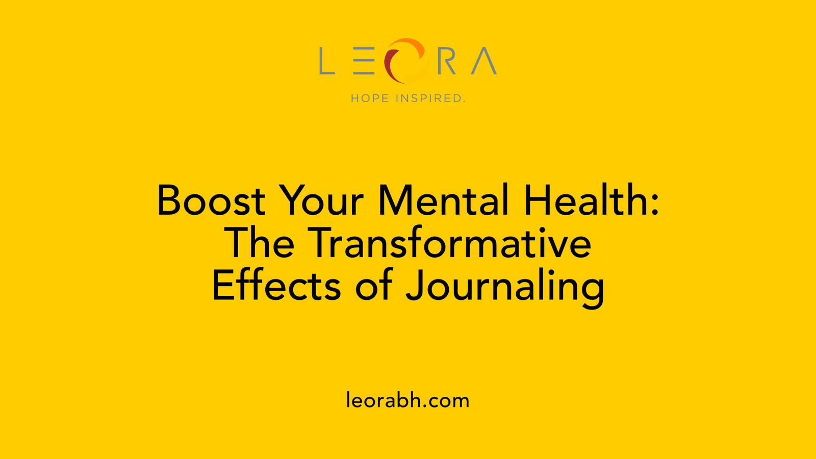 Boost Your Mental Health: The Transformative Effects of Journaling