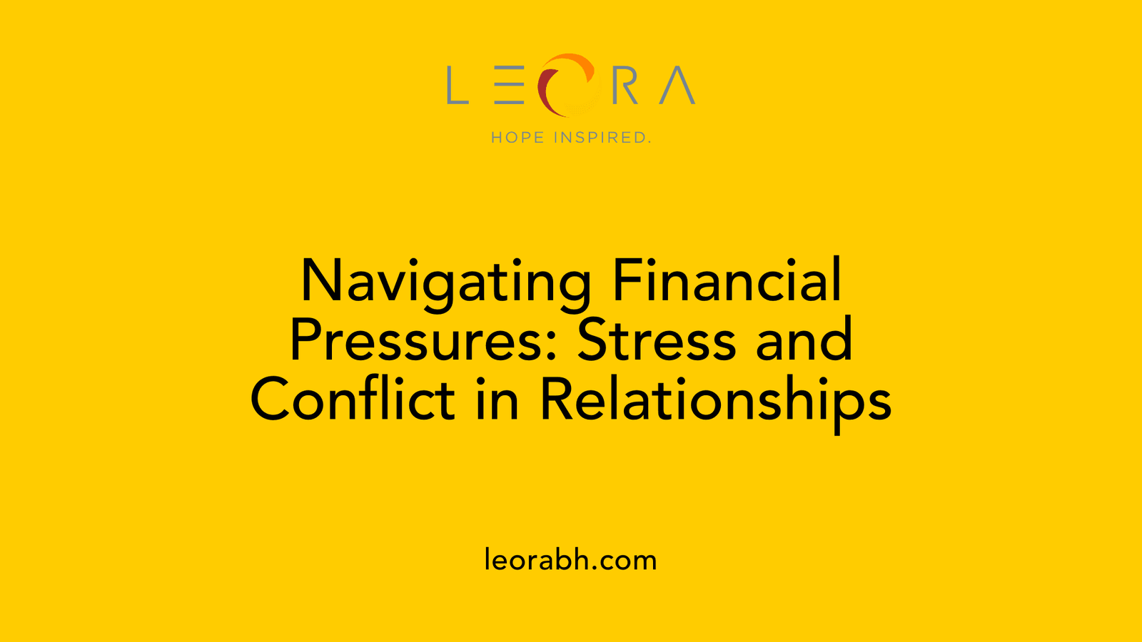 Navigating Financial Pressures: Stress and Conflict in Relationships