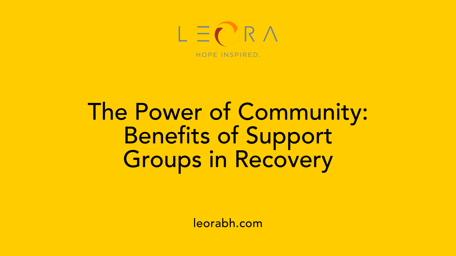 The Power of Community: Benefits of Support Groups in Recovery